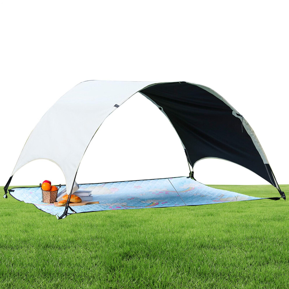 Beach Tent Oxford Cloth Pop-Up Shelter With UPF 50+ Protection Lightweight Portable Shade For Camping Picnics Hiking-image-OPC-PM7KK2F-NEW