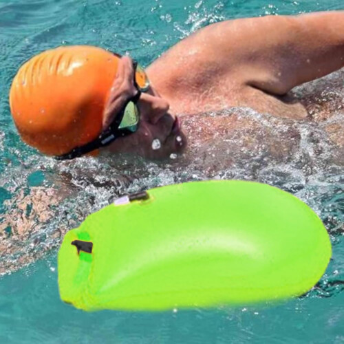 Pull Buoy Waterproof Non-Slip Float Bag with Adjustable Strap for Kayaking, Sea, Dive, Snorkeling, Beach 1