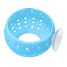 (Blue) Fish Cave Ornaments Fish Tanks Artificial Aquariums Simulations Suction Cup Cave for Shrimp Fish Reptiles Shelter Pink