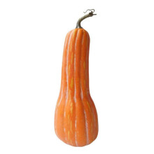 (Orange) Artificial Pumpkins Realistic Fake Foams Pumpkins for Basket Display Photography Props Thanksgiving Party Decorations White