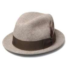 (mixed beige) Adult Trilby Hat Comfortable French Style Ribbon Hat Band Hat Adult Festival Party Festival Formal Gathering Fedoras Hat Y