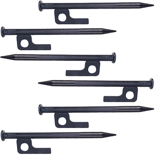 Piquets de Camping en acier de Type lourd, pour tentes,-15cm