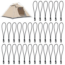 Corde élastique en Nylon élastique de 4mm, 30 pièces, avec