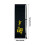 Sac de support de raquettes de badminton en peluche,-Blanc 4
