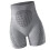 Dames hardloopshorts, sneldrogend, hoge taille,-Grijs 1XL 1