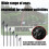 Piquets de Camping de Type lourd pour tentes, plage de-20cm 7