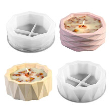 (suit) Convenient Silicone Molds Crafting Molds Candle Cup Molds Resin Molds Storage Box Mold Silicone Texture for Crafting
