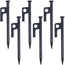 Rustproofed Steel Tent Pegs Heavy Type Ground Anchors for-15 cm