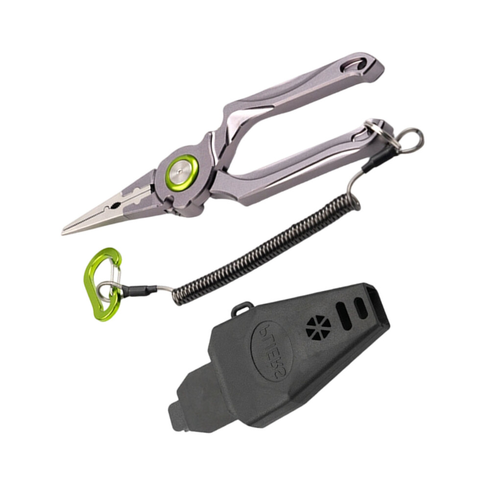 Multifunctional Small Fishing Plier-Gun Gray Lure Pliers 7751000298166