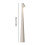(White) Elegant Slim Conical Stem Table Lamp Portable & Dimmable Led Sculpting Light Dec 25-26s 2