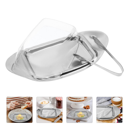 1 Set Multifunctionele Boterschaal Praktische Dessertschaal 1