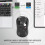 Bluetooth Mouse, 2.4g Bluetooth Wireless Mouse Dual Mode(bluetooth 5.0+usb) 25-26s 2