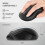 Bluetooth Mouse, 2.4g Bluetooth Wireless Mouse Dual Mode(bluetooth 5.0+usb) 25-26s 3