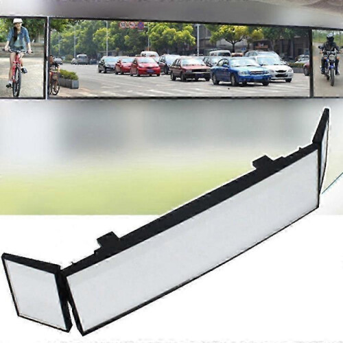 Auto Car Tri-Fold Interior Wide Angle Blind Spot Curved Surface Rearview Mirror Universal Auto Rear View Mirror Auto Accessories 25-26s