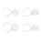 Safe Plastic Cookie Cutters Thanksgiving Turkey Maples-4 sets 1