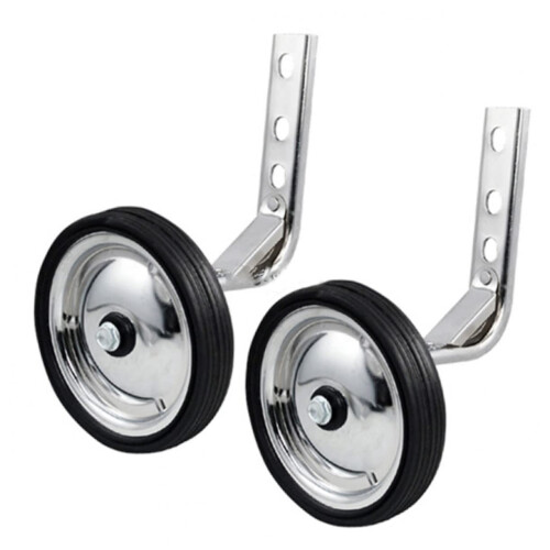 Adjustable Training Wheel Universal Fit For Kids Bikes Height Adjustable Heavy Duty Construction