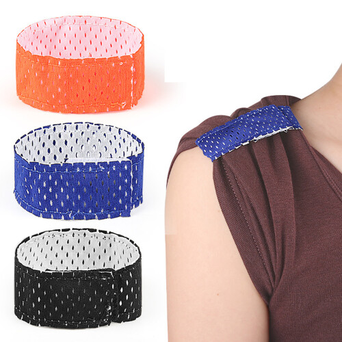 Brassard en maille ventilée, support résistant à-Orange et blanc 2
