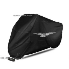 For Moto Guzzi V85tt V9 V7 V100 V7ii Motorcycle Cover Uv Protective Dustproof Snowproof Outdoors Motorcycle Waterproof Cover XL for 190cm Bl