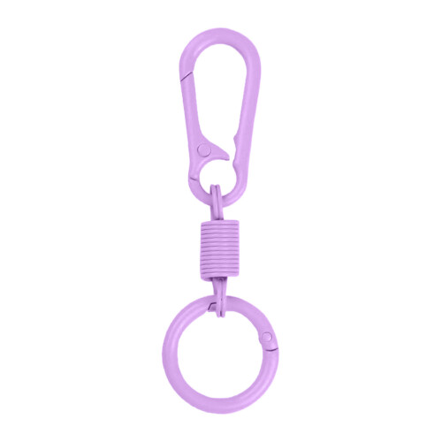 Fermoir pivotant en métal polyvalent, 5 pièces, Clip de-Violet