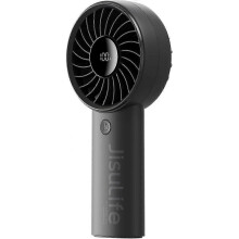 3600mAh Portable Mini Fan with Powerful Wind, USB Rechargeable Mini Fan with Digital Display, 5 Wind Speeds, Ideal for Travel, School, Eyela