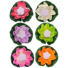 6 Sztuk Ledowe Lotus Do Basenu I Oświetlenia Krajobrazu