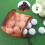 Étui de rangement pour balles de Golf, 4 pièces,-Orange 2