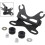 Odometer Mounting Bracket Aluminum Construction For Motorcycle Instruments, Fits Most Models 5
