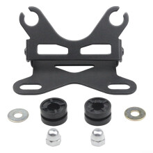 Odometer Mounting Bracket Aluminum Construction For Motorcycle Instruments, Fits Most Models