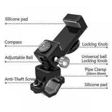 (Phone Holder)22mm For Ducati Multistrada Mts 950/1200/s 1260 Enduro 2020-2021 Motorcycle Phone Holder Stand Gps Navigation Plate Bracket-Good 25-26s