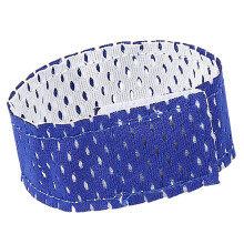 Sportshirt Stabilisatorband Veilige mouwmanchetten-Blauw en wit