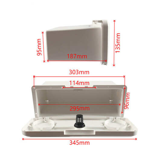 Aanpasbare, ondoordringbare scheepsopbergdoos ABS-cabineplanner 2