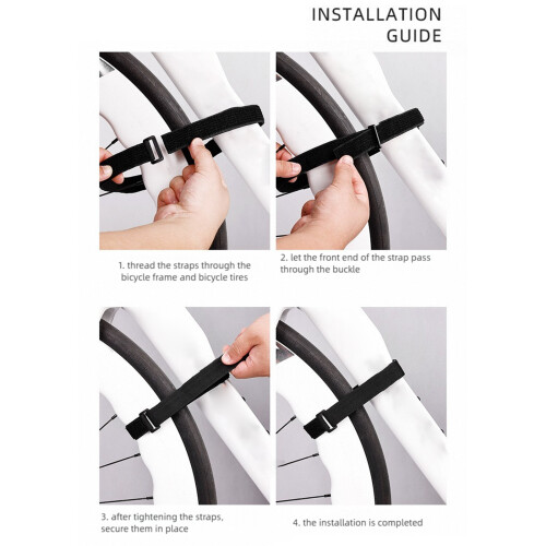 Fietsen Frame Wiel Vaste riem Verstelbare fietsen 1