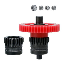(nano coating) Quality Metal Gear Set for CR10SmartPro/Ender3 V3SE/Ender 5S1/CR200BPro, Improves Performances in DIY Industrial Use