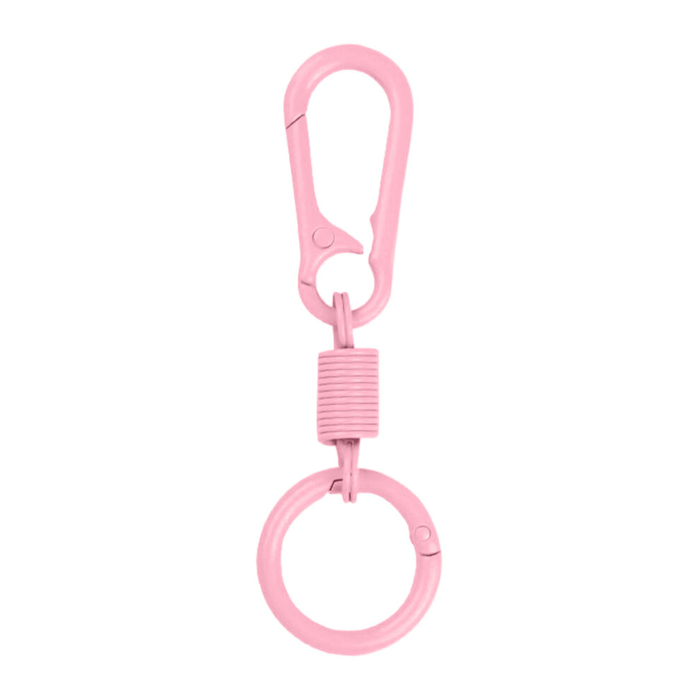 5Pcs Snap Lobsters Clasp Hook Key Rings Buckle Antilost-Pink 7751000300562
