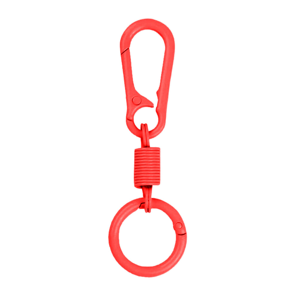 5Pcs Zincs Alloys Snap Lobsters Clasp Hook Key Rings Buckle-Red 7751000300784