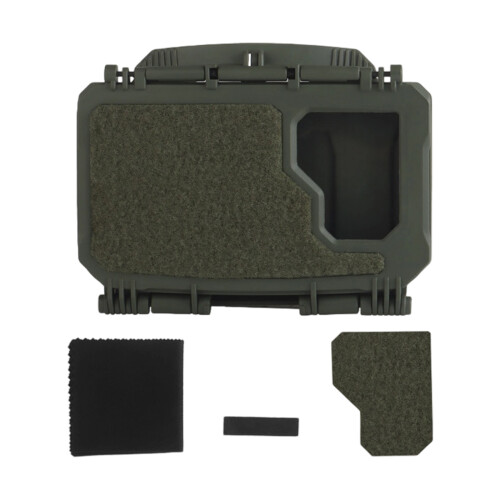 Outdoor Equipment Case with Clear Panel Nylon Texture-GB91OD