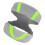 Nylon Breathable Knee Support-Gray green Universal code 1