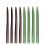 Fishing Anti Tangles Sleeves Replacement Hook-Green 5.5cm 50pcs 5