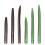 Fishing Anti Tangles Sleeves Replacement Hook-Green 5.5cm 50pcs 2