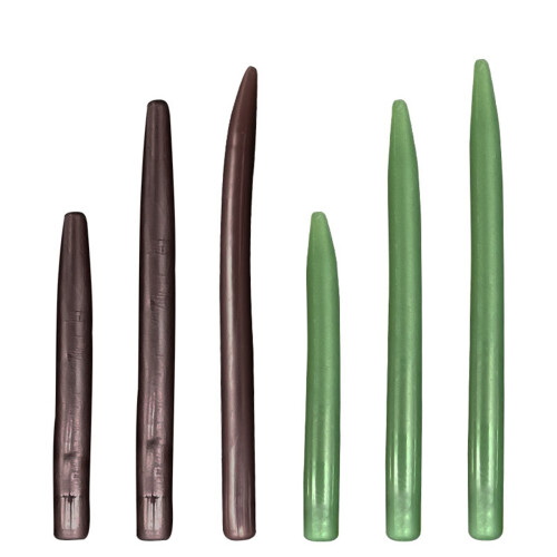 Fishing Anti Tangles Sleeves Replacement Hook-Green 5.5cm 50pcs 1