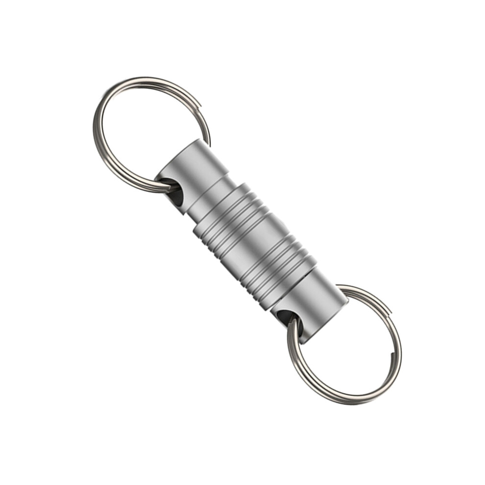Alloy Keychain Buckle Rotating Carabiner Clip Metal Texture For 7751000299958
