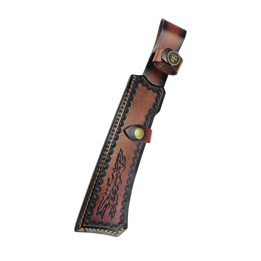 Straight Cutter Sheath Pouches Leathers Holsters Belt-Style 1 7751000301361