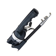 Rotating Fishing Poles with Reel Arm Enduring Portable