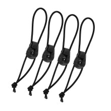 4pcs Anglers Rod Binding Cord Tie Anti Slip Reinforced-Black
