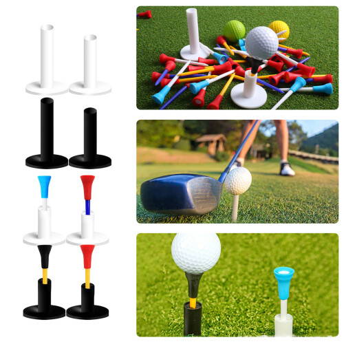12lots Large Castles Tees Plastic Golf Castles Tees Adjustable 1