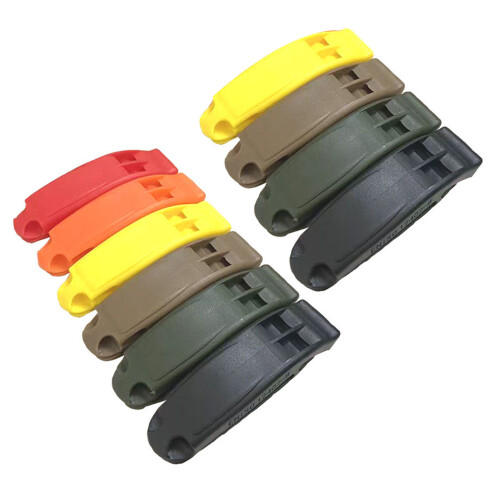 Survival Whistled Double Frequency Loud Signal Emergencies Tool