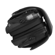 Noise Reduction Safety Earmuffs Foldable Adjustable Headband Black Shooting Ear Protection For Hunting And Sports Events