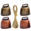 Durability Metal Livestock Bells Rope Rusty Farmyards Security 1