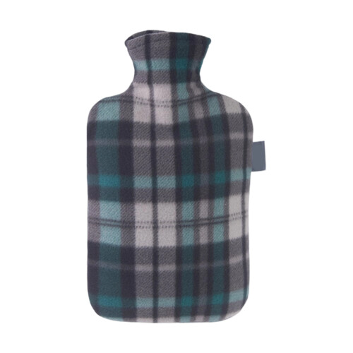 Leak Resistant Hot Water Bag Elastic Closure Technology-Green