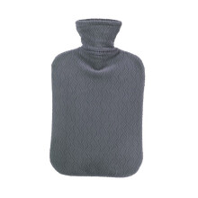 Hot Water Bottle Extra Large Capacity Fast Warming-Dark Grey
